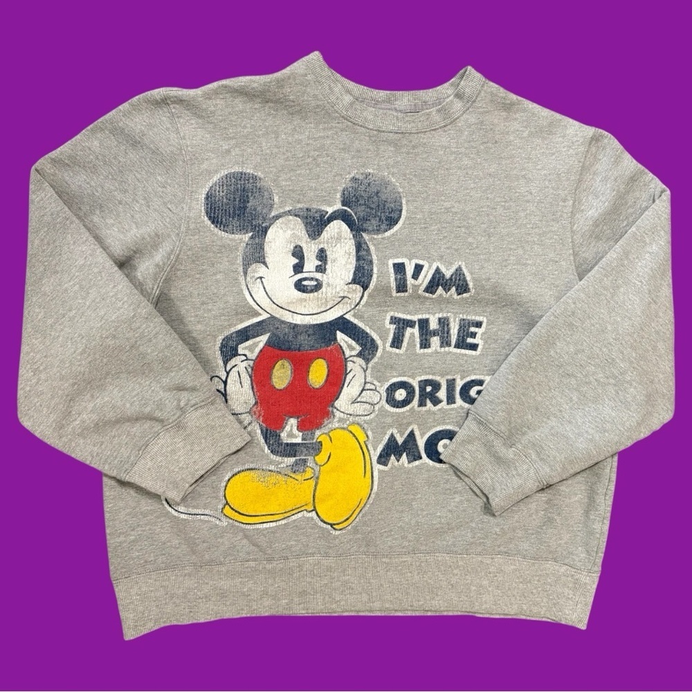 90s Disney Mickey Mouse “I’m the Original Mouse” Crewneck - Picture 4 of 5